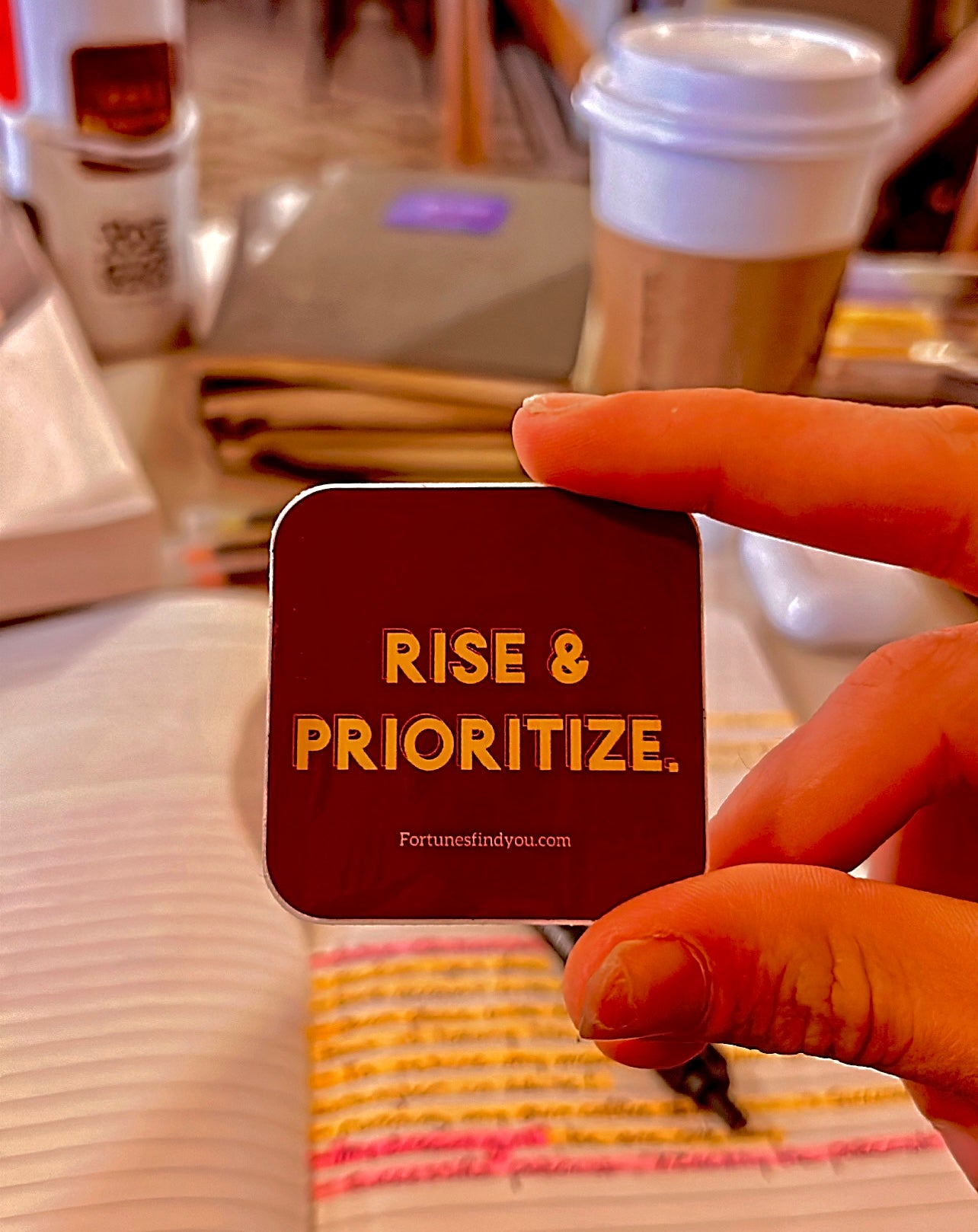 Rise & prioritize.